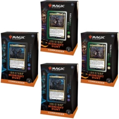 Magic the Gathering Innistrad: Midnight Hunt Commander Deck Display (4 Decks)